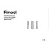 Manual tehnic pentru masina de cusut industriala Rimoldi 127