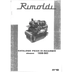 Manual tehnic pentru masina industriala de surfilat Rimoldi 128-50