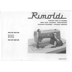 Manual tehnic pentru masina industriala de cusut tip acoperire Rimoldi 164-00-1CA