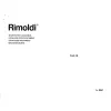 Manual tehnic pentru masina industriala de cusut tip acoperire Rimoldi 164-10