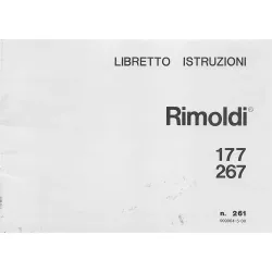 Manual instructiuni utilizare pentru masina industriala de cusut tip acoperire Rimoldi 177