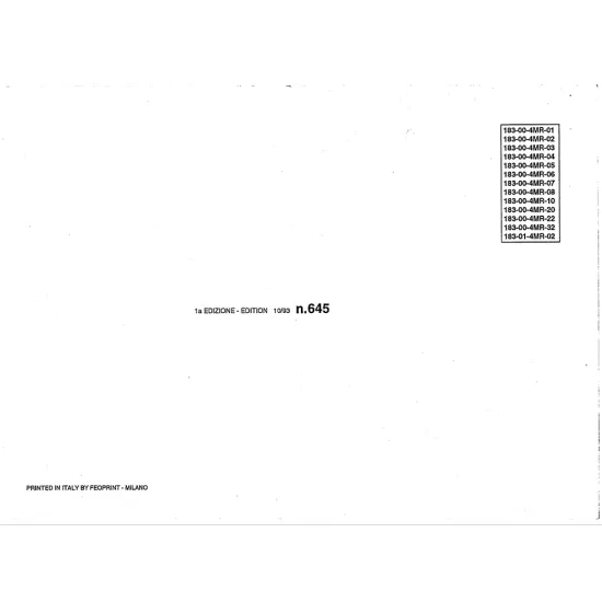 Manual tehnic pentru masina de cusut industriala Rimoldi 183-00-4MR Subclasses