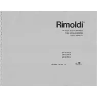 Manual tehnic pentru masina de cusut industriala Rimoldi 184-00-3LK-11