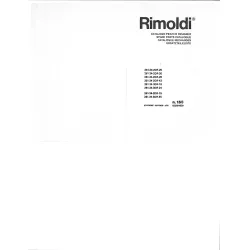 Manual tehnic pentru masina industriala de cusut tip acoperire Rimoldi 261-34-2DR