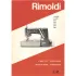Manual instructiuni utilizare pentru industriala de cusut tip acoperire Rimoldi 264