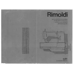 Manual tehnic pentru masina industriala de cusut tip acoperire Rimoldi 263 Series
