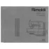 Manual tehnic pentru masina industriala de cusut tip acoperire Rimoldi 263 Series