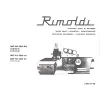 Manual tehnic pentru masina industriala de surfilat Rimoldi 327-12-1CD