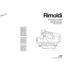 Manual tehnic pentru masina industriala de surfilat Rimoldi 329-00-2CD-02