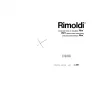 Manual tehnic pentru masina industriala de surfilat Rimoldi 617 Series