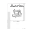 Manual tehnic pentru masina industriala de cusut tip acoperire Rimoldi B64-1L