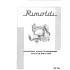 Manual tehnic pentru masina industriala de cusut tip acoperire Rimoldi B64-7DS