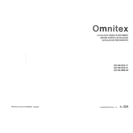 Manual tehnic pentru masina industriala de surfilat Rimoldi C07-00-2MD