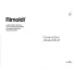 Manual tehnic pentru masina industriala de surfilat Rimoldi C29-00-2CD-01