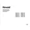 Manual tehnic pentru masina industriala de surfilat Rimoldi F27-2CD-2MD