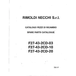 Manual tehnic pentru masina industriala de surfilat Rimoldi F27-43-2CD-03