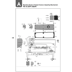 Manual tehnic pentru masina de cusut industriala SunStar KM-341