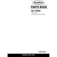 Manual tehnic pentru masina de cusut industriala SunStar SC-7200A
