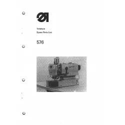 Manual tehnic pentru masina de cusut industriala Durkopp Adler 576