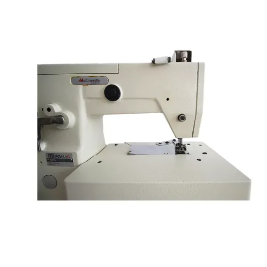 Masina de cusut zig zag, cu 2 ace si 4 fire pentru finisaje ornamentale tip “Picot”, ‘Fagotto”,  Mivamac model MV-1302