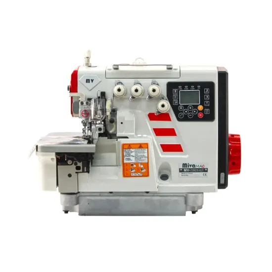 Masina de surfilat industriala de mare viteza, automata, 2 ace 5 fire Mivamac MV-T5NEW-AUT