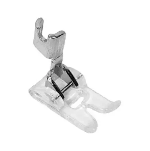 Piciorus universal cu tija scurta, talpita transparenta cu scobitura, cusatura dreapta si zig-zag, pentru masini de cusut de uz casnic