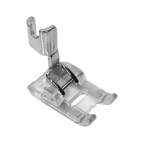 Piciorus universal cu tija scurta, talpita transparenta cu scobitura, cusatura dreapta si zig-zag, pentru masini de cusut de uz casnic