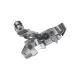 Piciorus pentru masini industriale de surfilat cu 2 ace Juki MO-2514, 2x3.2mm
