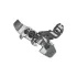 Piciorus pentru masini industriale de surfilat cu 1 ac Juki MO-2504, 0x3.2mm