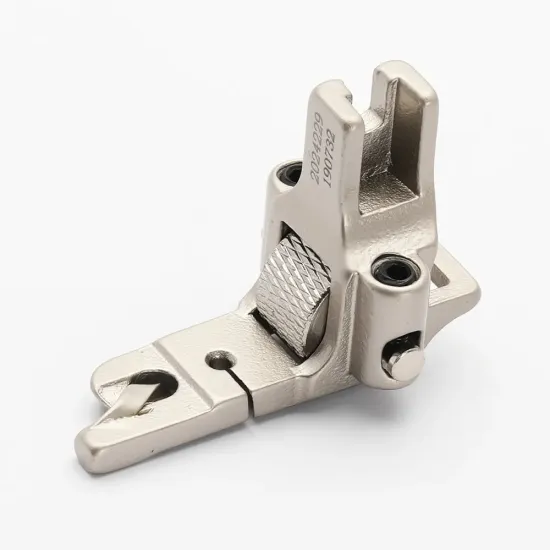 Piciorus presor tivitor cu rola zimtata de metal pentru masini industriale de cusut simple cu 1 ac, marime tiv 1/8" (3mm)