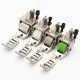 Piciorus presor reglabil cu rotita dintata de teflon si role mici pe talpa pentru aplicat banda cu dispozitiv A10, pentru masini industriale de cusut simple cu 1 ac, latime tiv 1/8" (3,2mm)