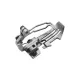 Piciorus pentru masini industriale de surfilat cu 2 ace Pegasus EXT3215-02/233K, 3x4mm