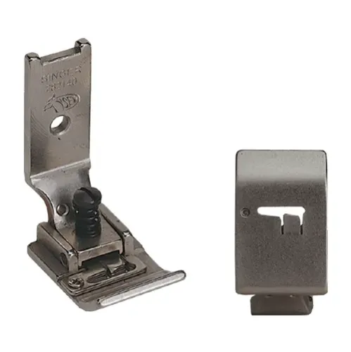 Piciorus cu sistem invizibil de taiat firul pentru masini industriale de cusut zig-zag