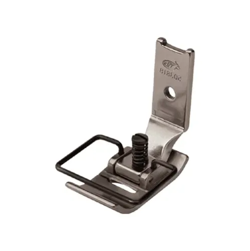 Piciorus cu aparator de ac pentru materiale medii, pentru masini industriale de cusut zig-zag