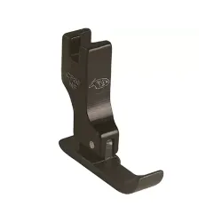 Piciorus din teflon pentru fermoar dreapta, cu transport concomitent prin tija de ac, masini industriale liniare cu 1 ac, 8mm