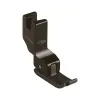 Piciorus din teflon cu talpi inegale pentru fermoar stanga, pentru masini industriale liniare cu 1 ac, latime talpa 8mm