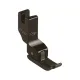 Piciorus din teflon cu talpi inegale pentru fermoar stanga, pentru masini industriale liniare cu 1 ac, latime talpa 8mm