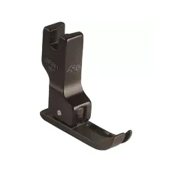 Piciorus din teflon cu talpi inegale pentru fermoar dreapta, transport concomitent prin tija de ac, pentru masini industriale liniare cu 1 ac, 8mm