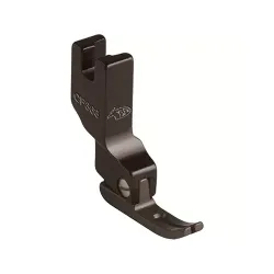 Piciorus din teflon de fermoar pentru masini industriale liniare cu 1 ac, latime talpa 5mm