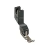 Piciorus din teflon pentru fermoar stanga, ingust, pentru masini industriale liniare cu 1 ac, latime talpa 5mm