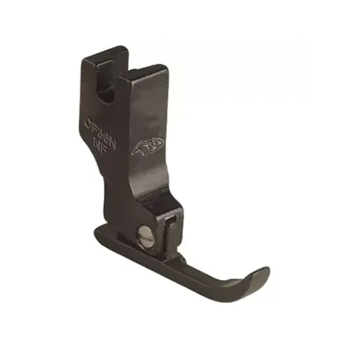 Piciorus din teflon pentru fermoar dreapta, cu transport concomitent prin tija de ac, masini industriale liniare cu 1 ac, 5mm