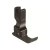 Piciorus din teflon pentru fermoar dreapta, cu transport concomitent prin tija de ac, masini industriale liniare cu 1 ac, 10mm