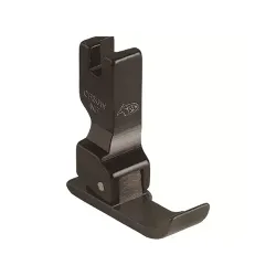 Piciorus din teflon pentru fermoar dreapta, cu transport concomitent prin tija de ac, masini industriale liniare cu 1 ac, 10mm
