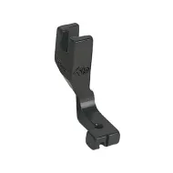 Piciorus din teflon pentru fermoar invizibil stanga, masini industriale liniare cu 1 ac, diametru canal 2mm