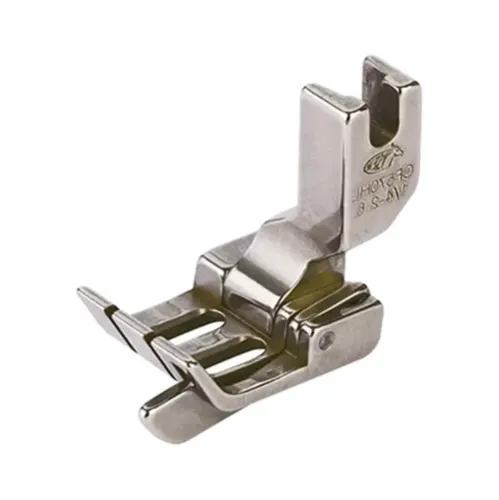 Piciorus cu ghidaj stanga de 2,6mm pentru materiale groase, transport concomitent prin tija de ac, pentru masini industriale de cusut cu 2 ace, 1/4 (6,4mm)