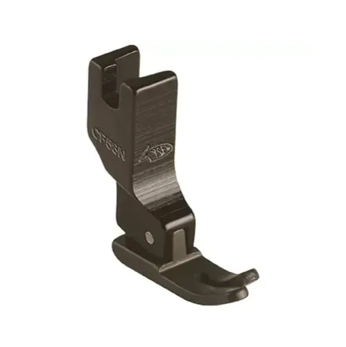 Piciorus simplu din teflon pentru masini industriale de cusut simple cu 1 ac, latime talpa 8mm