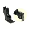 Piciorus din teflon cu talpa alungita pentru masini industriale liniare cu 1 ac, materiale subtiri, latime talpa 11mm