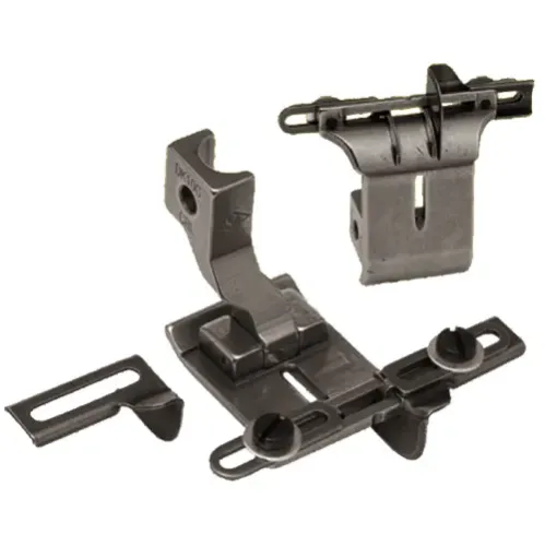 Piciorus cu ghidaj suplimentar reglabil pentru inserarea unei benzi, cu ajustare stanga-dreapta 0 ~ 20mm, pentru masini de cusut industriale cu 1 ac Durkopp