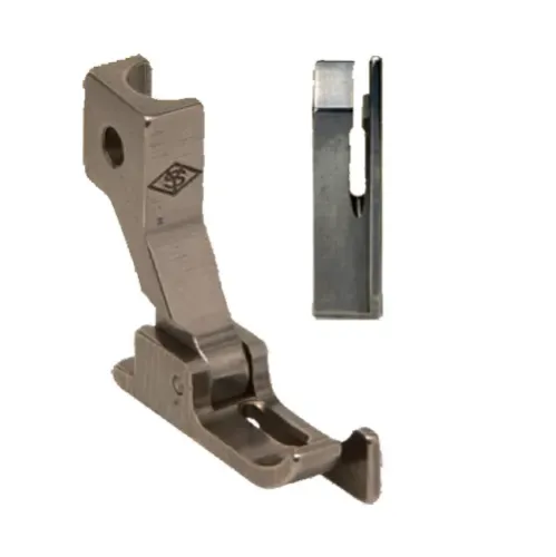 Piciorus cu ghidaj dreapta, transport concomitent prin tija de ac, pentru masini liniare cu 1 ac Durkopp, 1/32 - 5/16 (0,8 - 8mm)