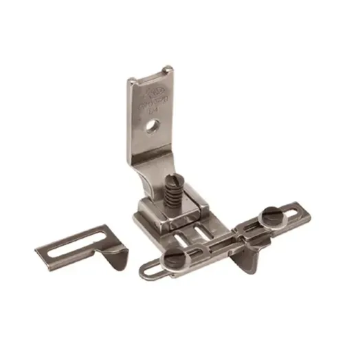 Piciorus cu ghidaj suplimentar reglabil pentru inserarea unei benzi, masina industriala 2 ace, 1/8 - 3/8 (3,2 - 9,5mm)